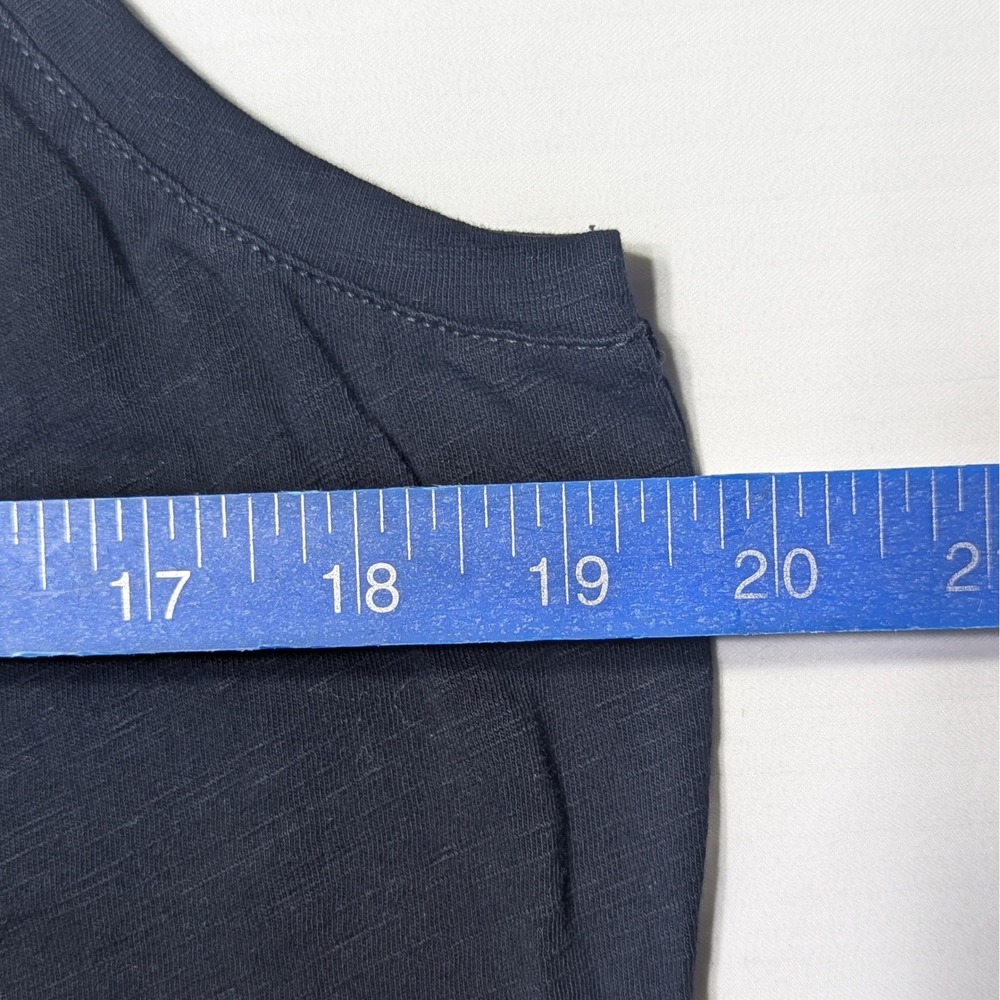 Boden Black V Neck Tank Top Sleeveless Cotton Minimalist Capsule - Picture 7 of 7